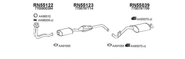 VENEPORTE 550076 Exhaust System